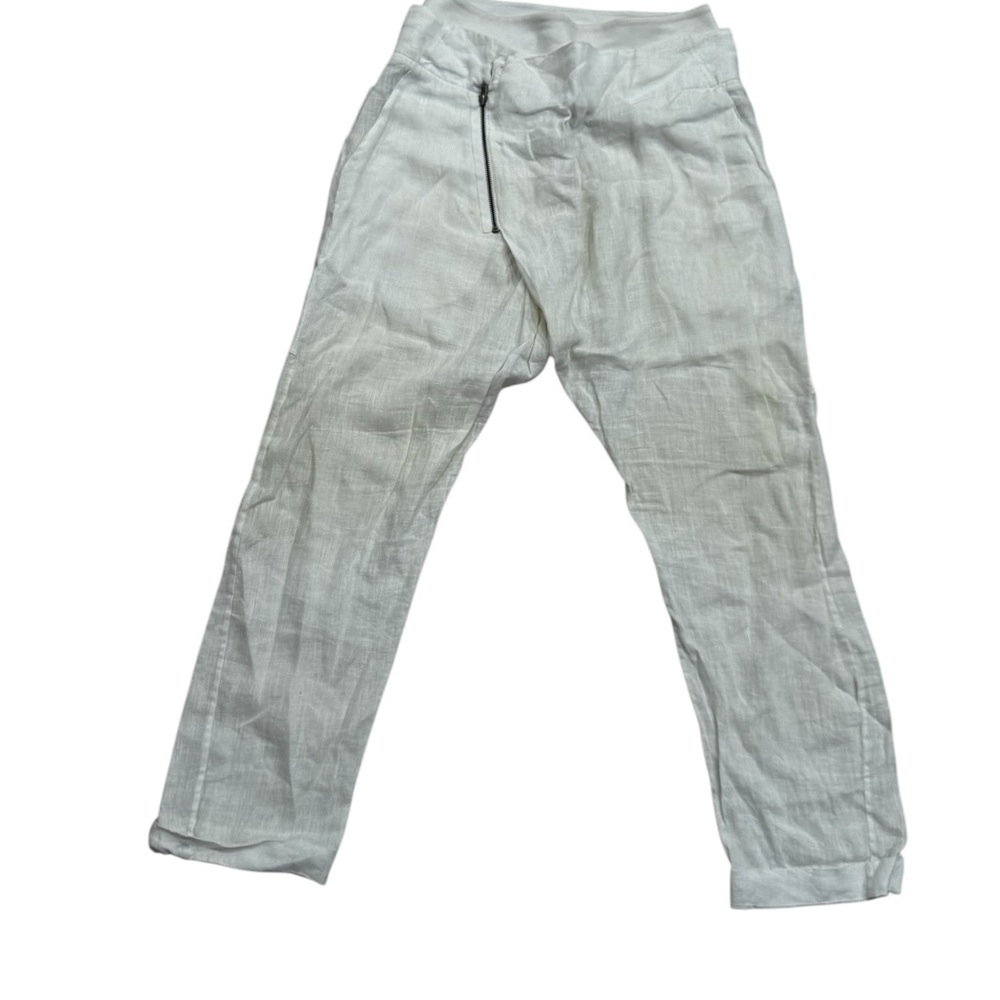 Osklen White Linen Pants no size.